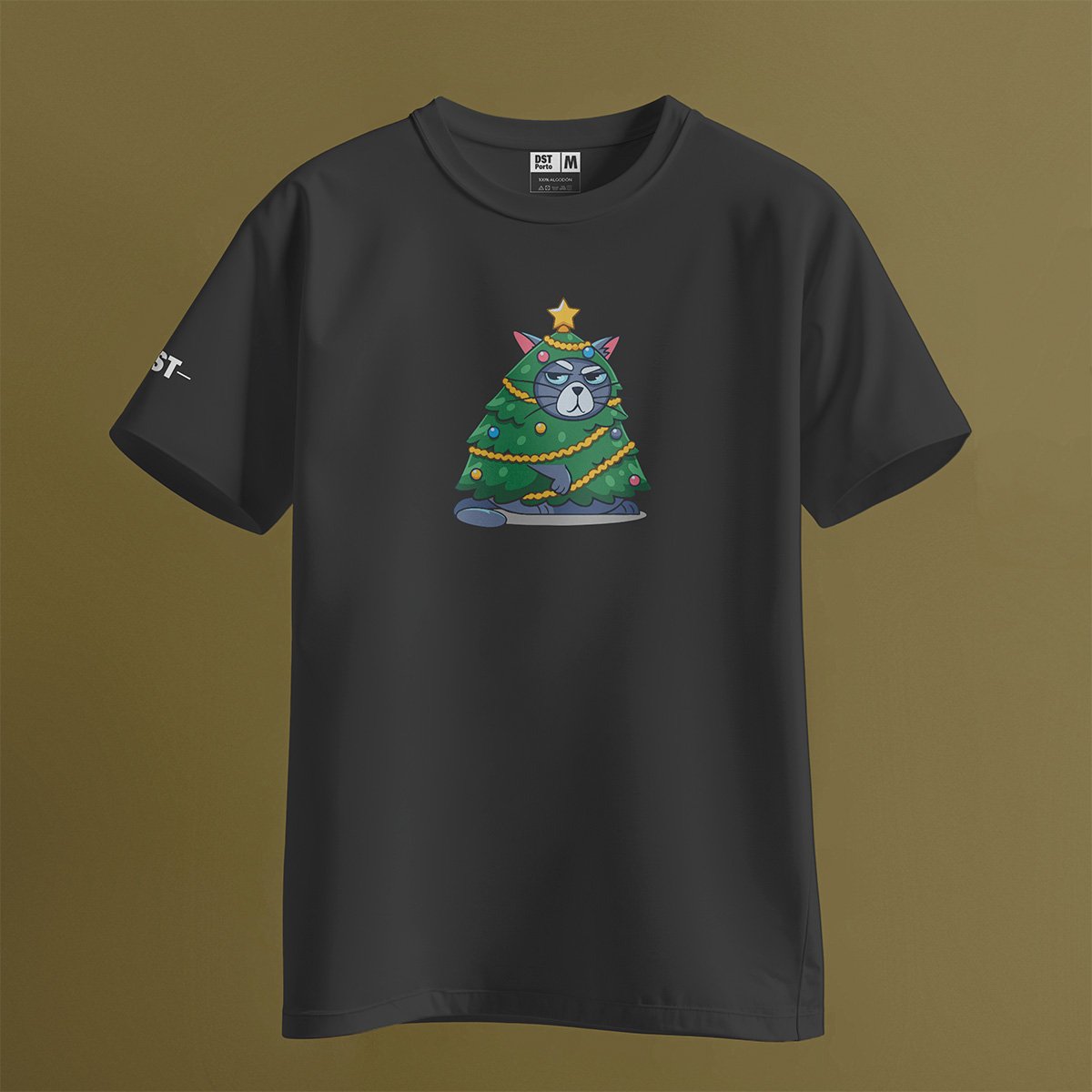 GATO ARBOL NAVIDEÑO - NEG