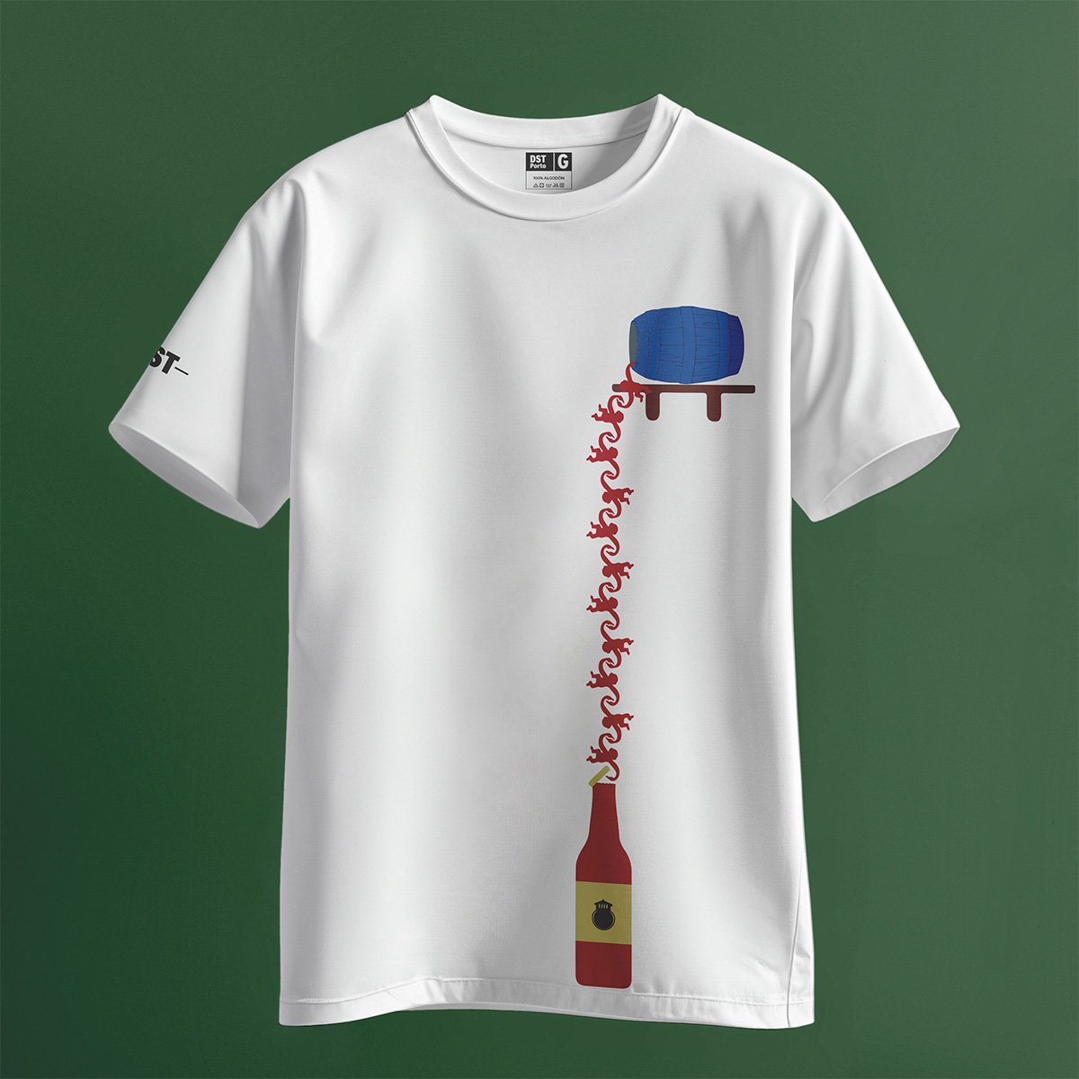 CADENA DE MONOS CERVEZA - BCO