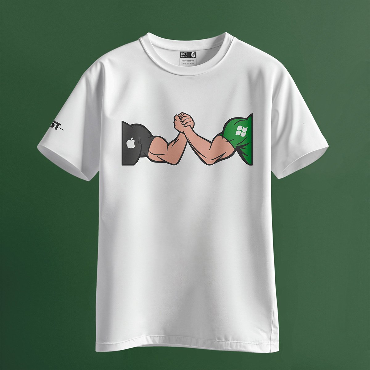 BRAZOS DE APPLE Y WINDOWS