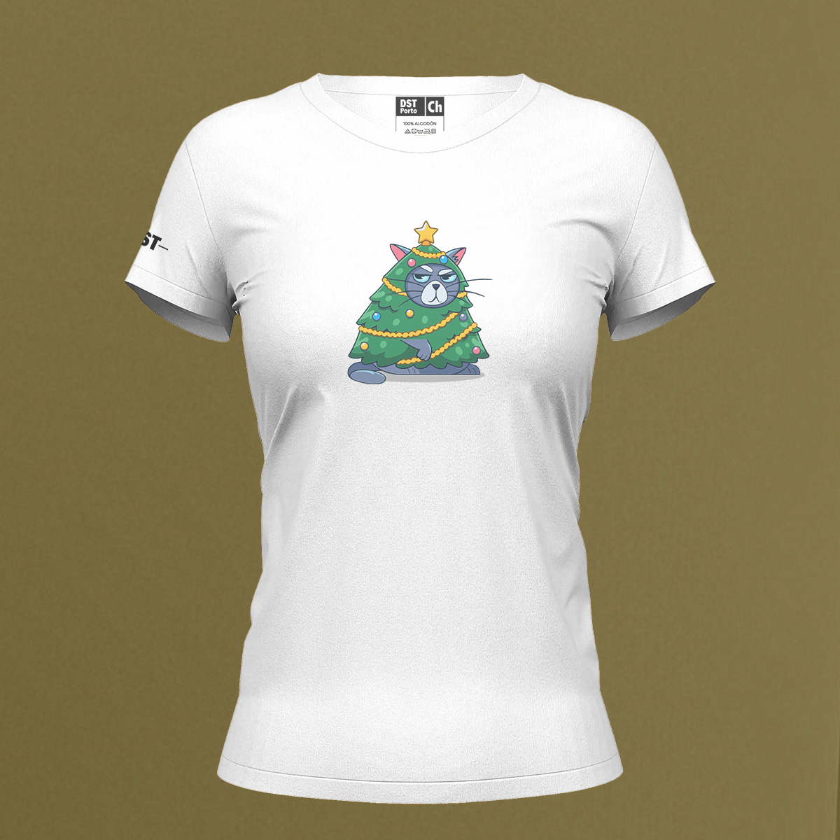 GATO ARBOL NAVIDEÑO